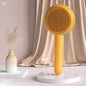 Brosse peigne nettoyante pour poils d'animaux