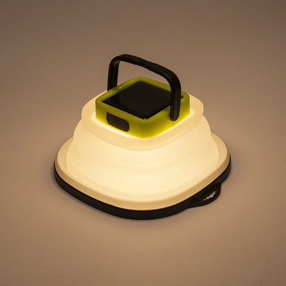 Lampe de camping d'extérieur multifonctionnelle, télescopique et portable, à LED, étanche, pour tente