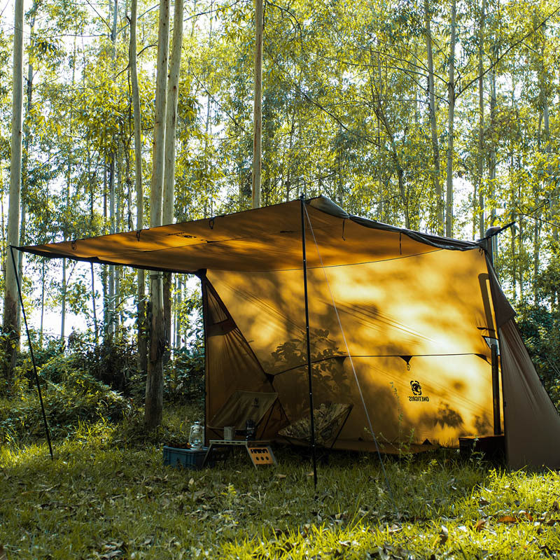 Tente de salon d'extérieur avec hamac Wilderness Hut