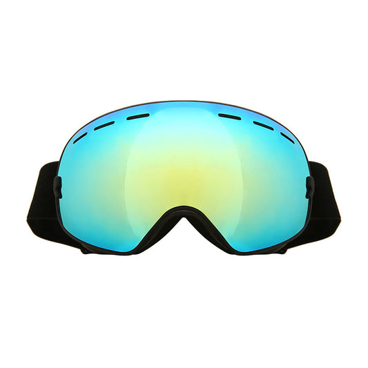 Grand miroir sphérique enduit, lunettes de myopie à la cocaïne coupe-vent, lunettes de ski HX18 Edge