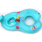 Anneau de natation parent-enfant Matériau vert Anneau de natation double mère et enfant Anneau de natation pour enfants en option à motifs multiples