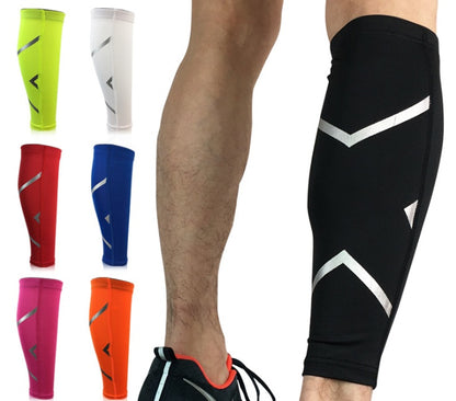 Basketball Football Compression Leg Sleeve Calf Support High Elastic Running Legs Warmers Shin Guard Cycling Leg Warmers