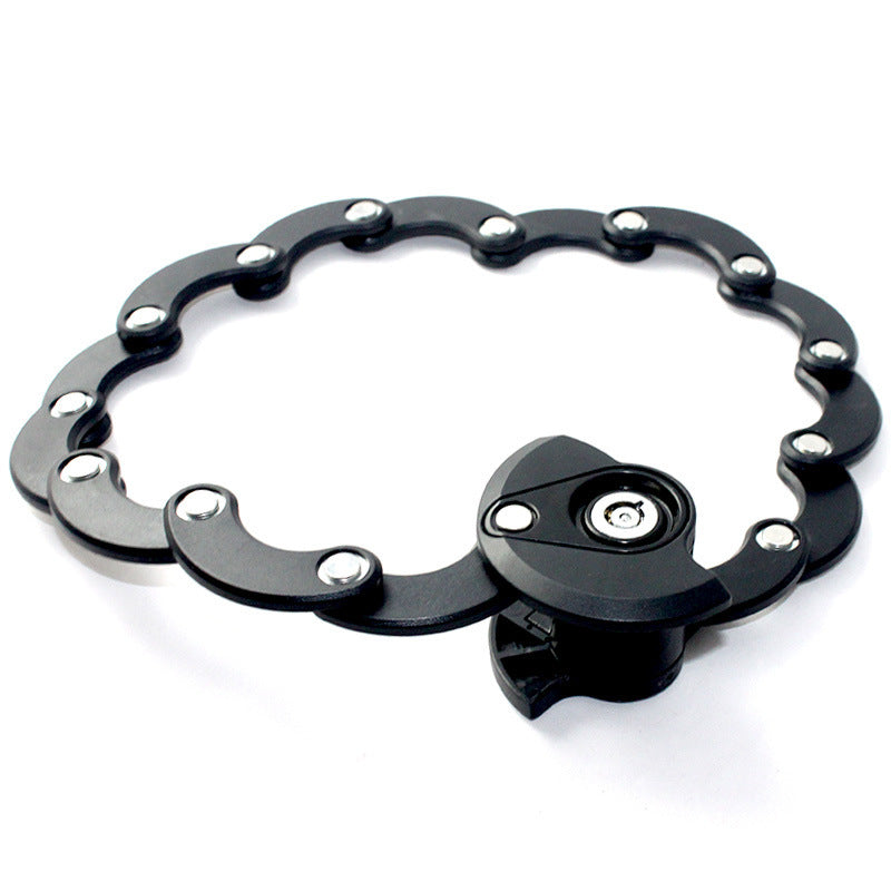 Bicycle lock anti-theft chain