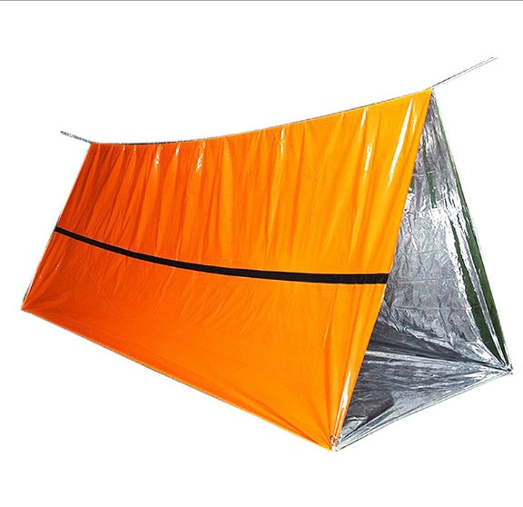 PE Aluminum Film Thermal Insulation Windproof And Cold Resistant Emergency Sleeping Bag