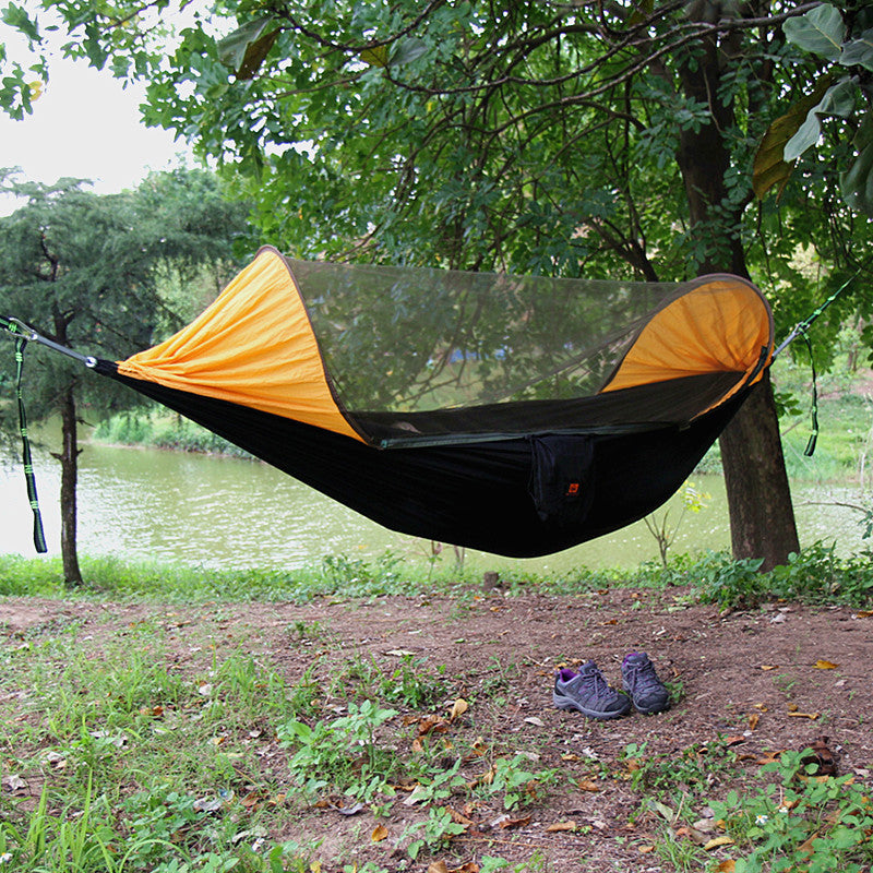 Anti-mosquito outdoor sunscreen camping hammock