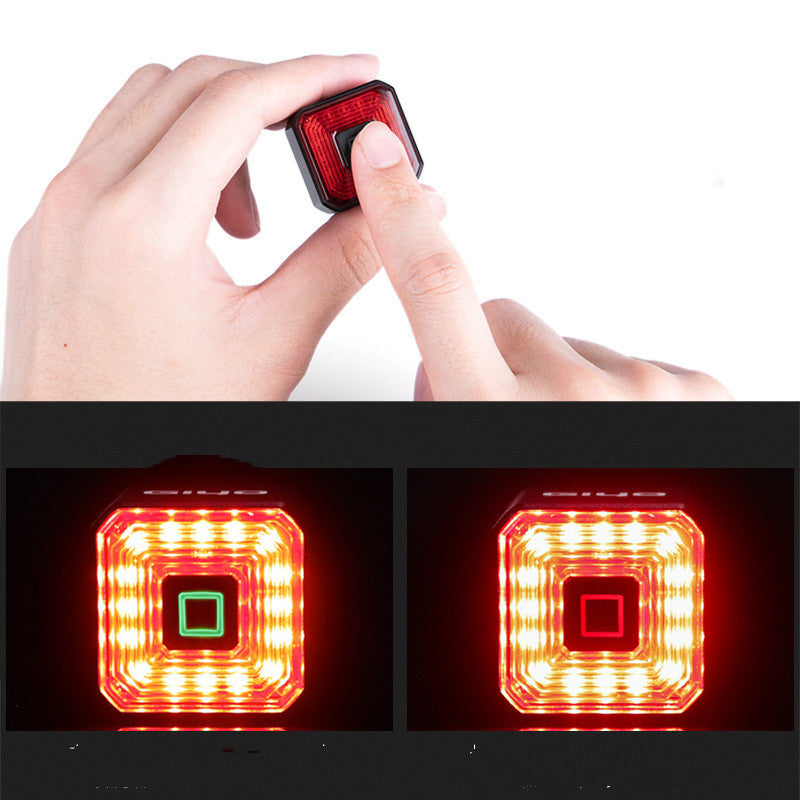 GIYO Bicycle Smart Brake Charging Glare Taillight