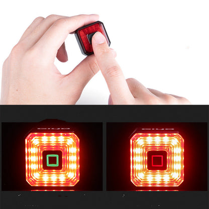 GIYO Bicycle Smart Brake Charging Glare Taillight