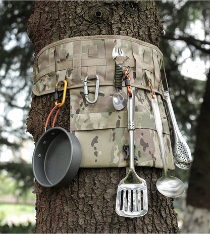 Sac de rangement de vaisselle portable multifonctionnel pour camping en plein air Koala