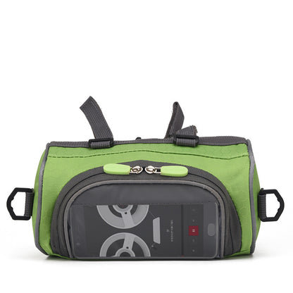 Rainproof bicycle mobile phone bag