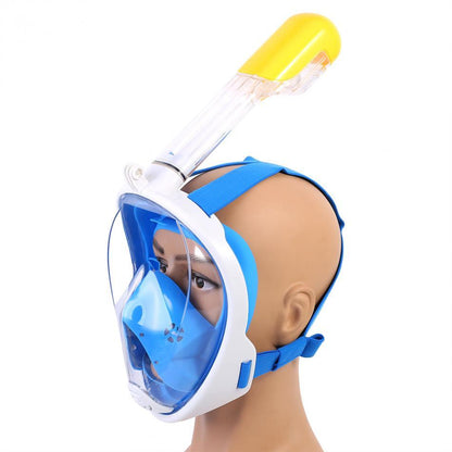 Masque de plongée GoPro Full Dry Tuba Masque de plongée en apnée étanche et antibuée en silicone 