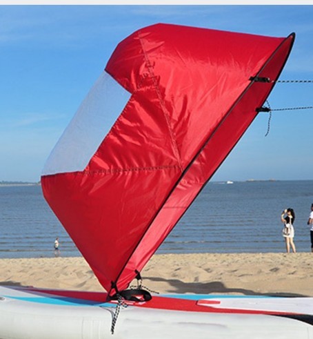 Kayak pliable, voile, pagaie, voile, planche à pagaie, canoë, voile, aviron, bateau sous le vent 