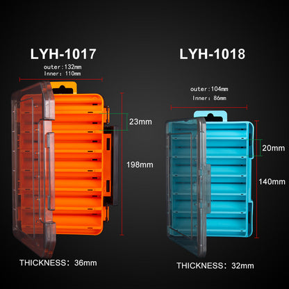 Multifunctional double-layer bait storage box