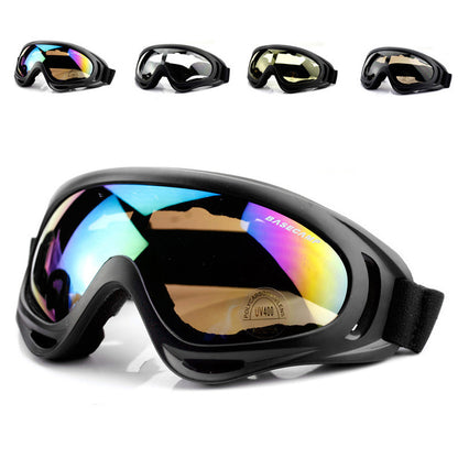 Lunettes de sport moto contre le vent et les ventilateurs de sable