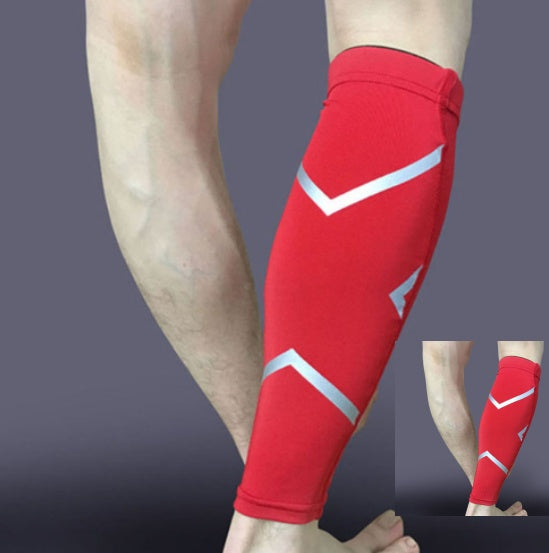 Basketball Football Compression Leg Sleeve Calf Support High Elastic Running Legs Warmers Shin Guard Cycling Leg Warmers