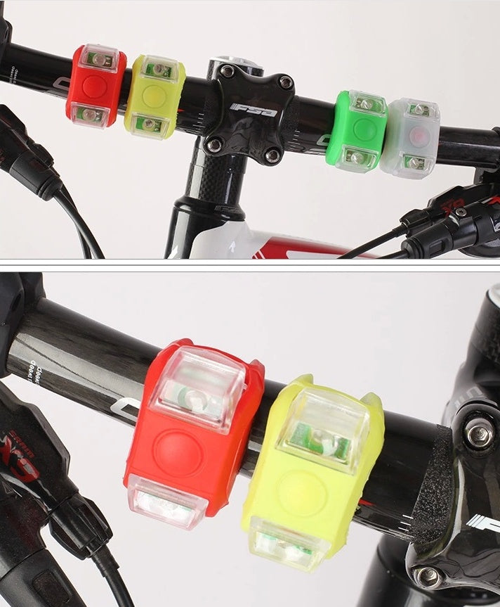 Mountain bike warning led taillights headlights binoculars riding equipment