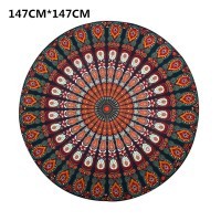 Printed Round Beach Towels And Yoga Mat