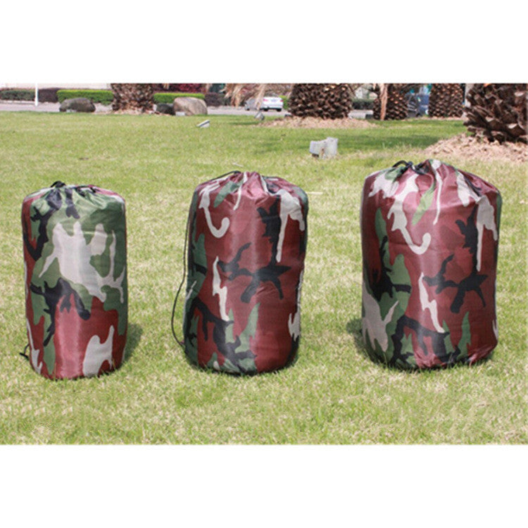 Sac de couchage camouflage d'urgence pour camping