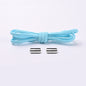 Elastic No Tie Shoelaces Semicircle Shoe Laces For Kids And Adult Sneakers Quick Lazy Metal Lock Laces Shoe Strings