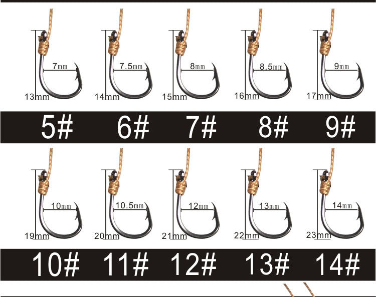 Fishing accessories string hook 5 hook fishing