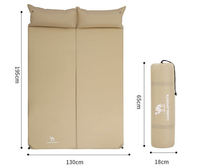 Matelas gonflable pour faire un sol pour le camping