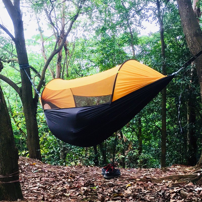 Anti-mosquito outdoor sunscreen camping hammock