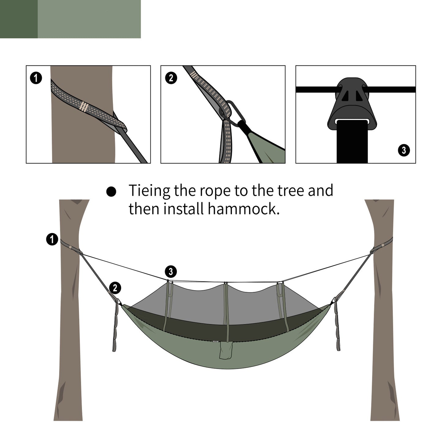 Anti-mosquito hammock