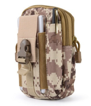 Sac de poche tactique Molle pour sports de plein air pour homme de 5,5 à 6 pouces, sac étanche pour téléphone portable