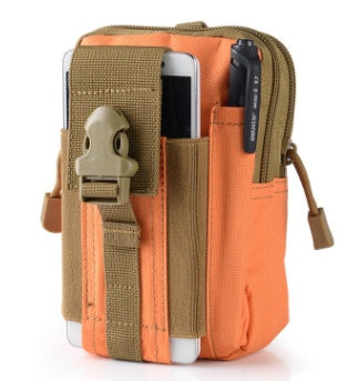 Outdoor Sports Molle Tactical Pocket Male 5.5 6 Inch Waterproof Mobile Phone Bag