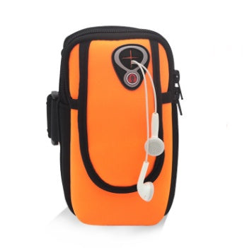 Running mobile phone arm bag sports arm bag female outdoor male arm set fitness gift equipment wrist bag arm bag arm band