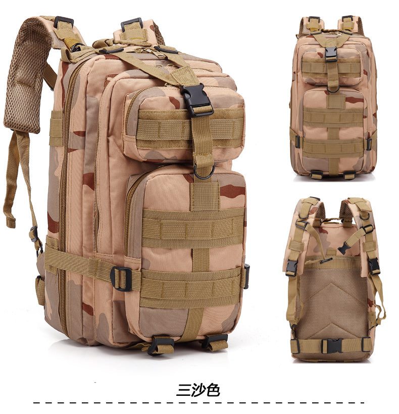 Sac à dos de camouflage pour sports de plein air, sac 3P amélioré, sac à dos de camouflage, sac à dos tactique, camping en plein air, voyage