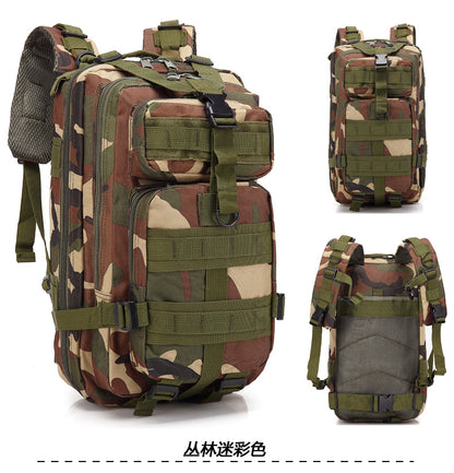 Sac à dos de camouflage pour sports de plein air, sac 3P amélioré, sac à dos de camouflage, sac à dos tactique, camping en plein air, voyage