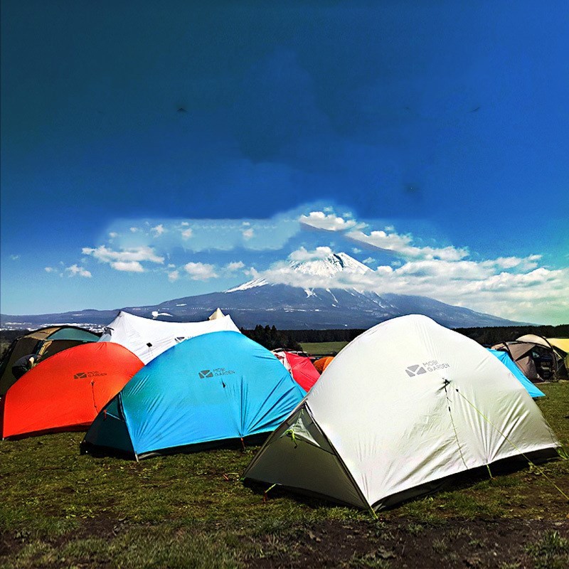 MU Gaodi Nouvelle tente de camping extérieure double Qingqi 2