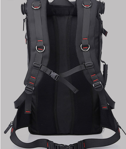 New double shoulder bag Oxford cloth bags male outdoor backpack large capacity baggage bag multifunction hiking bag