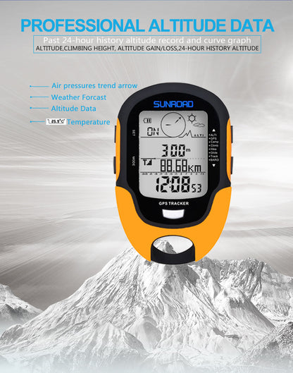 Outdoor navigation altimeter