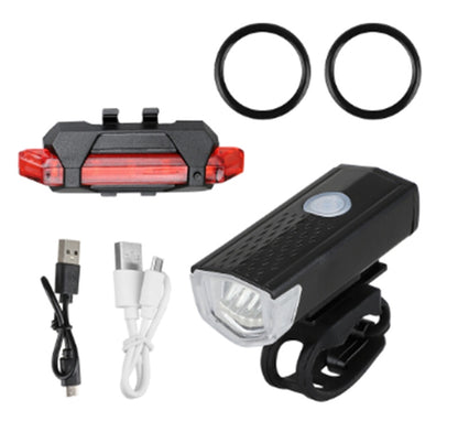 Bicycle Front Light USB Charging Highlight Headlight