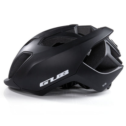 Casque de vélo avec lumière LED rechargeable, casque de cyclisme moulé de manière intégrée, casque de vélo de route et de montagne, chapeau de sécurité pour le sport