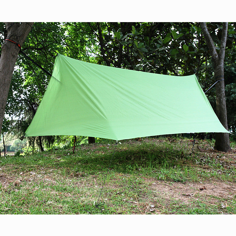 Outdoor Canopy Camping Poleless Tent Hammock Awning Camping Mat Shelter Sunshade Protection