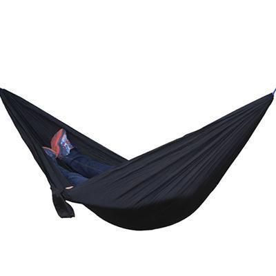 Hamac de randonnée portable en nylon parachute double hamac d'extérieur