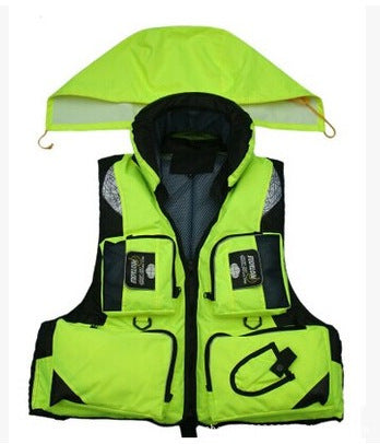 Outdoor Men Hunting Fishing Shooting Angling Detachable Llining Sleeveless Jacket Waistcoat Adult Drifting Water Sport Life Vest