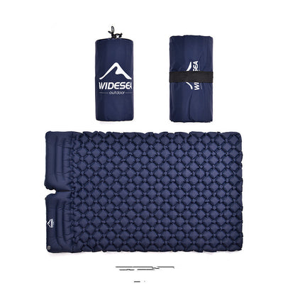 Tapis de camping gonflable résistant à l'humidité, double tapis portable ultra-léger, matelas de camping gonflable rapide