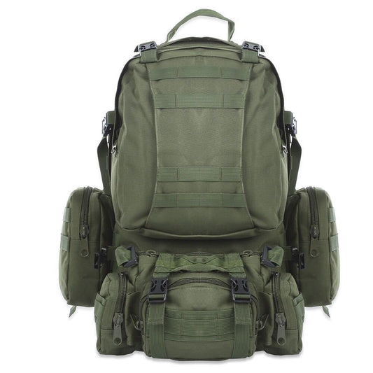 Sac à dos d'extérieur 50L Molle Sac à dos tactique militaire Sac à dos Sac de sport Sac à dos de randonnée de camping étanche Voyage