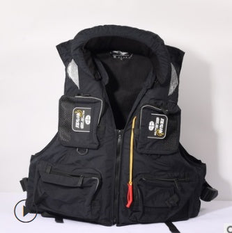 Gilet de sauvetage pour pêche en mer, pêche sur rocher, gilet de pêche pour adulte, multifonction, portable, grande flottabilité