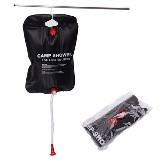 Sac à eau pliable en PVC pour le sport, le camping, la douche, le voyage, le bain