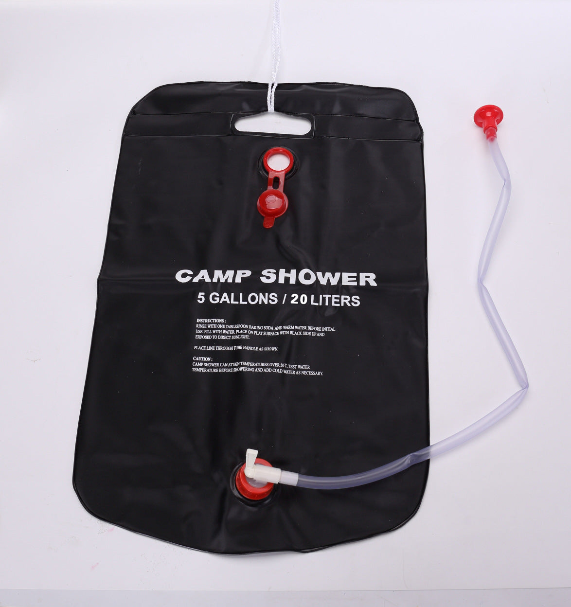 Sac à eau pliable en PVC pour le sport, le camping, la douche, le voyage, le bain