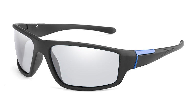 Lunettes de soleil de sport noires mates