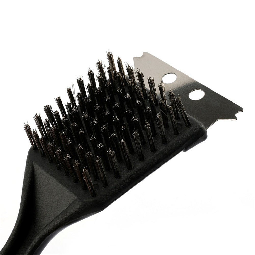 Brosses de nettoyage à poils métalliques Brosse de nettoyage pour barbecue Outil de nettoyage pour barbecue extérieur à domicile Accessoires de cuisine