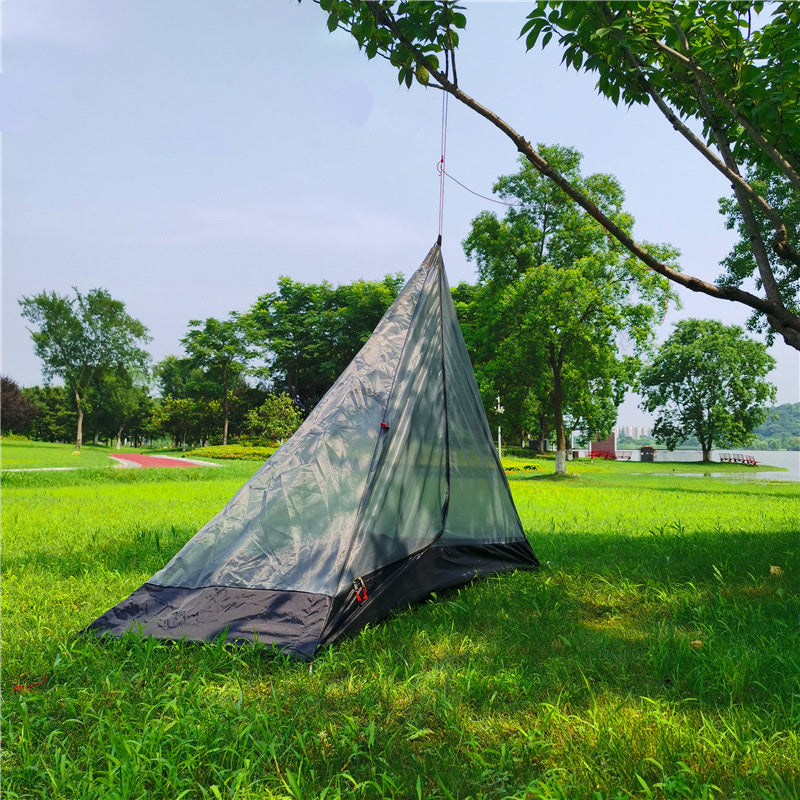 Tente de camping super légère 3-4 personnes Grande tente pyramidale Tente à dos