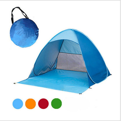 Tent Free To Build Camping Beach Sunscreen Tent Quick  Outdoor Camping Tent