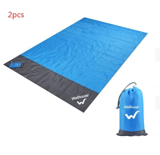 Tapis de camping imperméable, couverture de plage, matelas de pique-nique portable en plein air