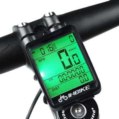 Compteur de code de vélo Compteur de vitesse de vélo de montagne filaire et sans fil Compteur kilométrique de vélo